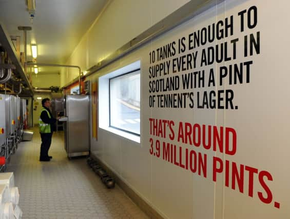 Tennents Wellpark Brewery in Glasgow. Picture: TSPL