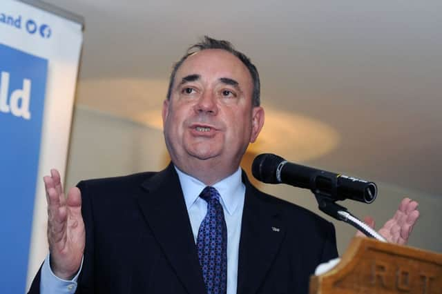 Alex Salmond told the winners your selflessness, compassion and courage is inspiring. Picture: Michael Gillen