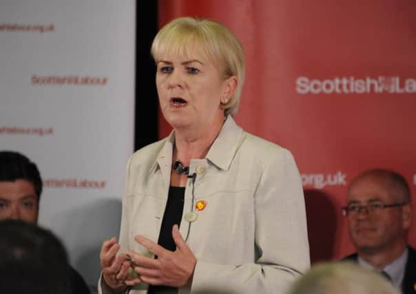 Scottish Labour Leader Johann Lamont. Picture: JP