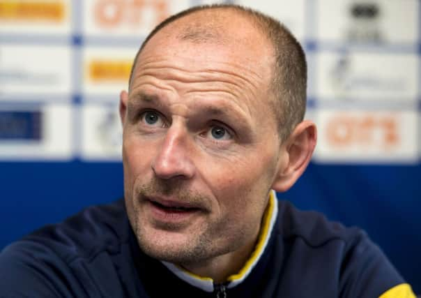 Kilmarnock manager Allan Johnston speaks to the press ahead of his side's upcoming Scottish Premiership clash against Celtic. Picture: SNS