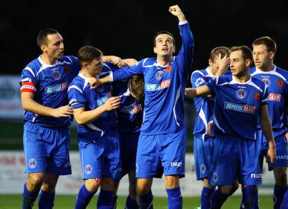 Bo'ness United saw off Elgin City in their third round replay to advance to the fourth round. Picture: JP