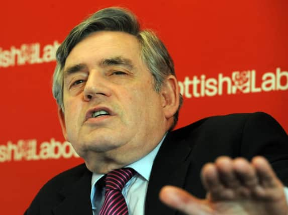 Gordon Browns vision of change from within the UK could be characterised as safe. Picture: Ian Rutherford