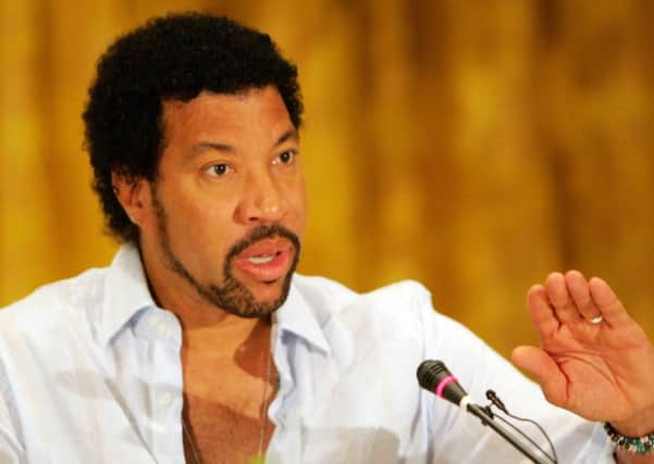 Veteran US soul singer Lionel Ritchie is set for Glastonbury. Picture: Getty