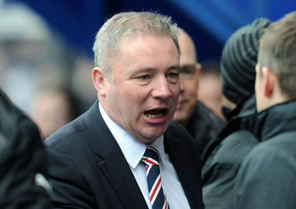 Ally McCoist gets backing from Rangers star Jon Daly. Picture: Lisa Ferguson