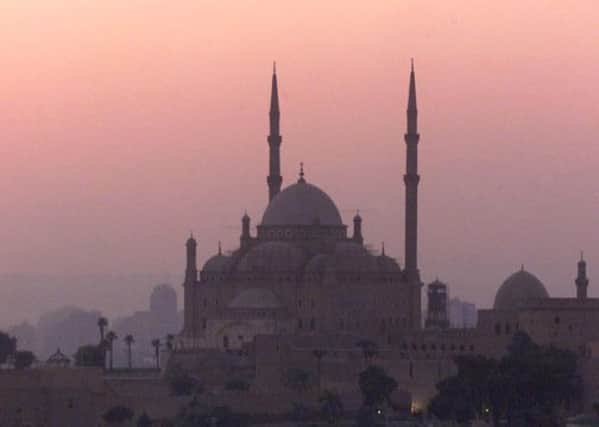 The Salah Eddine Citadel on a hill north of Cairo. The UK embassy in Egypt's capital has been closed 'for security reasons'. Picture: AFP