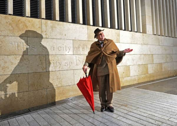 McCall Smiths poetry about Edinburghs splendour was balanced by digs at the citys foibles. Picture: Phil Wilkinson