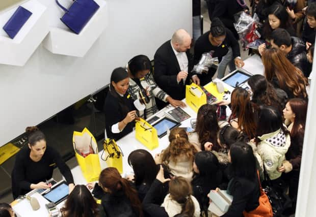 Credit card lending increased by £269m in November, partly due to the Black Friday buying surge. Picture: AFP/Getty Images