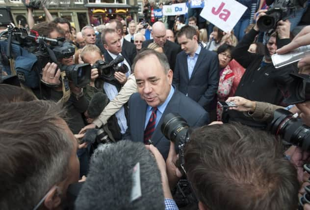 Alex Salmond has gambled by reducing the Barnett Formulas status to that of a bargaining chip. Picture: Getty