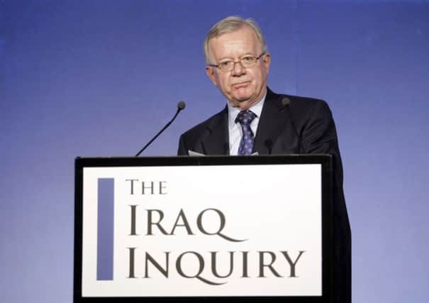 John Chilcot. Picture: Getty