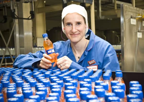 Julie Barr at their factory in Cumbernauld. Picture: TSPL