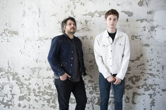 Jeff Tweedy and his drummer son, Spencer