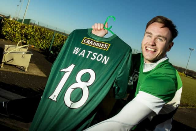 Keith Watson joins on loan from Dundee Utd until the end of the season. Picture: SNS