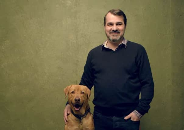 Actor/director/writer Kornel Mundruczo and dog Hagen of "White God". Picture: Getty