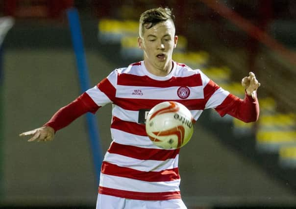 Louis Longridge learned his trade in Junior football. Photograph: Craig Foy/SNS