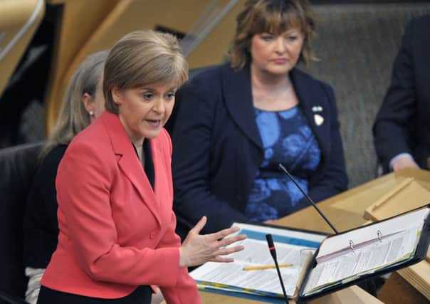 Nicola Sturgeon. Picture: TSPL