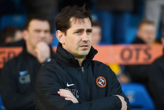 Jackie McNamara is fully focused on St Johnstones visit today. Picture: SNS