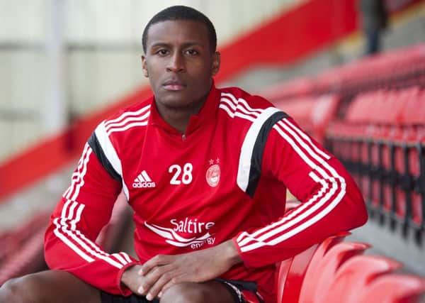 Aberdeen's Donervon Daniels looks ahead to his side's showdown against Celtic. Picture: SNS Group