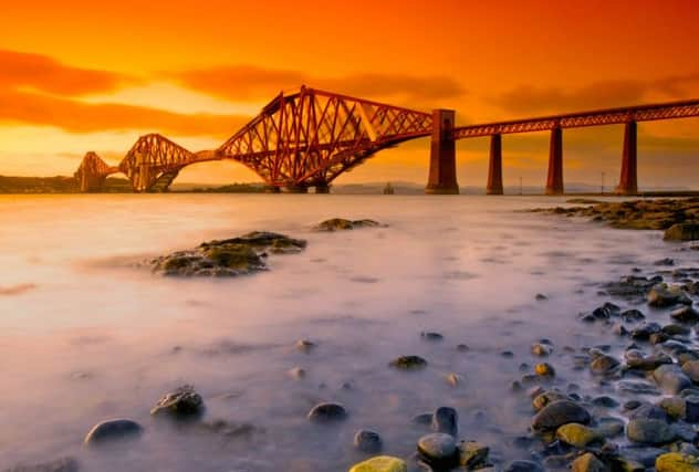 The Forth Rail Bridge as seen from South Queensferry. Picture: Wiki Commons