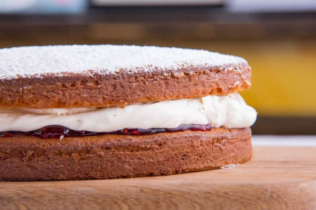 Victoria Sponge cake. Picture: Contributed