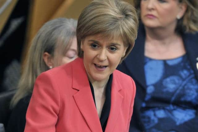 Nicola Sturgeon. Picture: TSPL