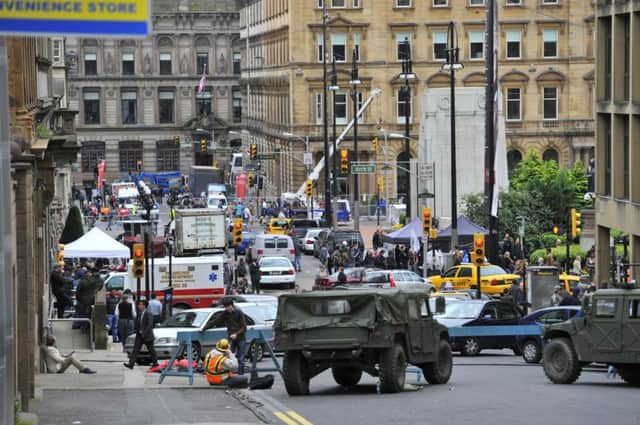 Brad Pitt shot World War Z in Glasgow. Picture: Robert Perry