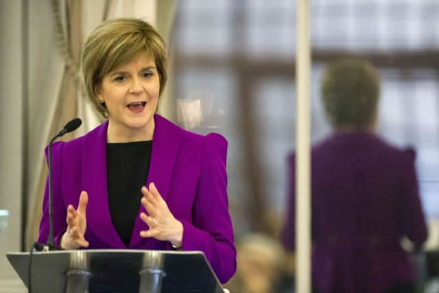 Nicola Sturgeon . Picture: Ian Rutherford