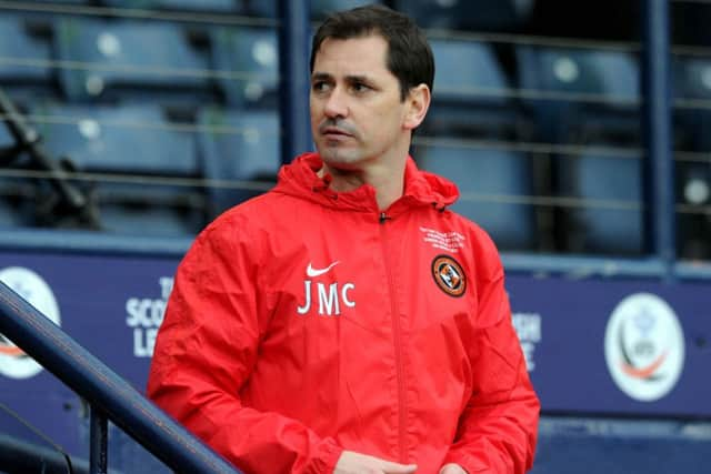 Dundee United manager Jackie McNamara. Picture: Lisa Ferguson