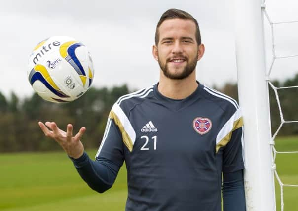 Kenny Anderson hopes to benefit as Hearts manager Robbie Neilson plans to make changes. Picture: SNS