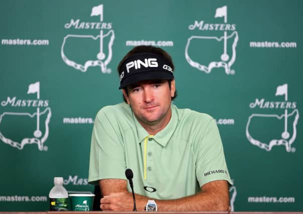 Bubba Watson was deemed unpopular by an ESPN poll. Picture: Getty