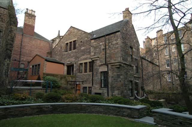 Sandeman House on Trunk's Close, one of the areas off the Royal Mile which would become part of the new literary area. Picture: Julie Bull