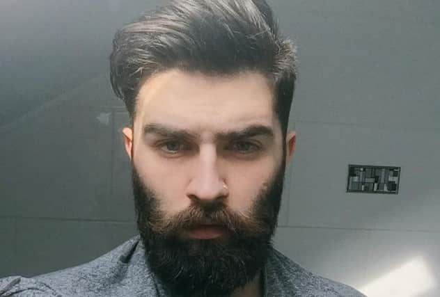 Scots model Chris John Millington. Picture: Twitter/@chrisjohnmilly