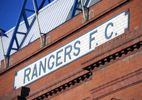 Ibrox stadium. Picture: John Devlin