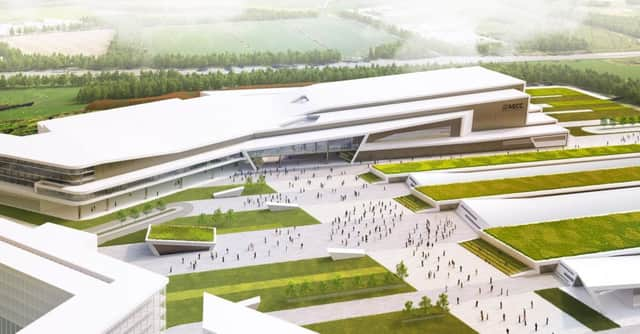 Artists impressions of the proposed Aberdeen Exhibition and Conference Centre