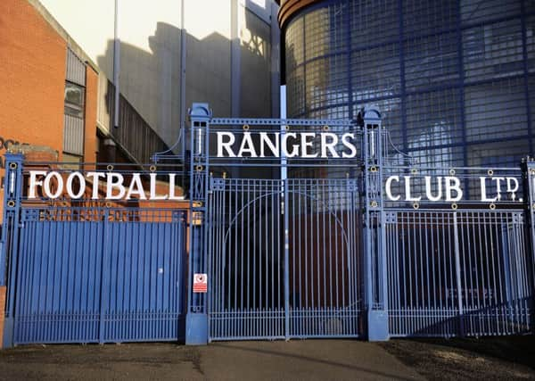 Ibrox Stadium. Picture: John Devlin