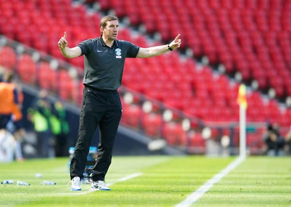 Hibernian manager Alan Stubbs. Picture: John Devlin