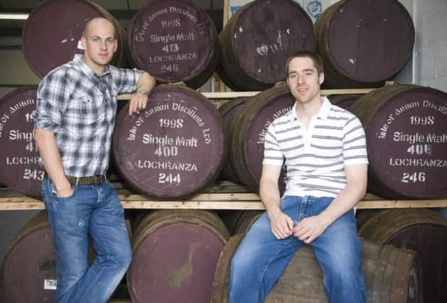 James Watt (left) and Martin Dickie are aiming to raise a record amount from crowdfunding with Equity for Punks