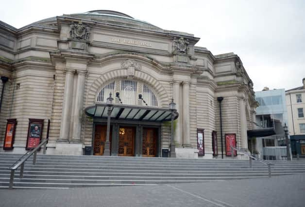 At the Usher Hall, Edinburgh. Picture: Phil Wilkinson