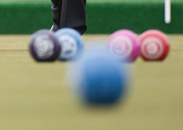 Bowls Scotlands high performance manager Rhona Howie and high performance coach John Price. Picture: John Devlin