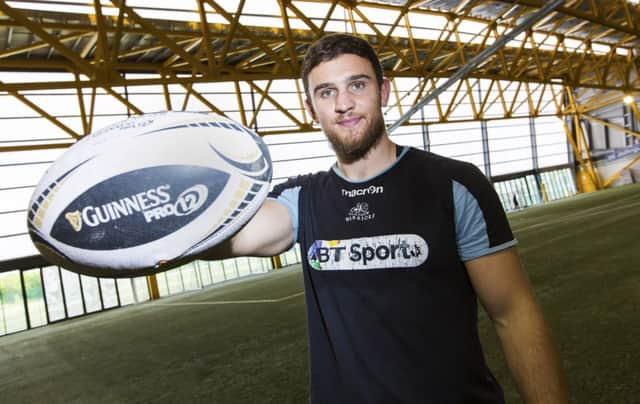 Glasgow Warriors' Adam Ashe. Picture: SNS/SRU