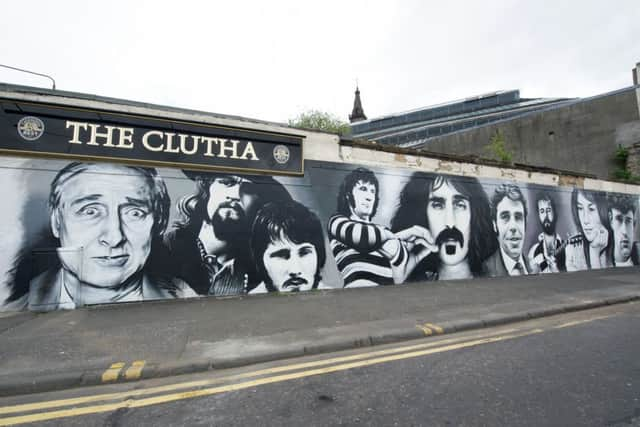 Clutha Bar mural nearing completion