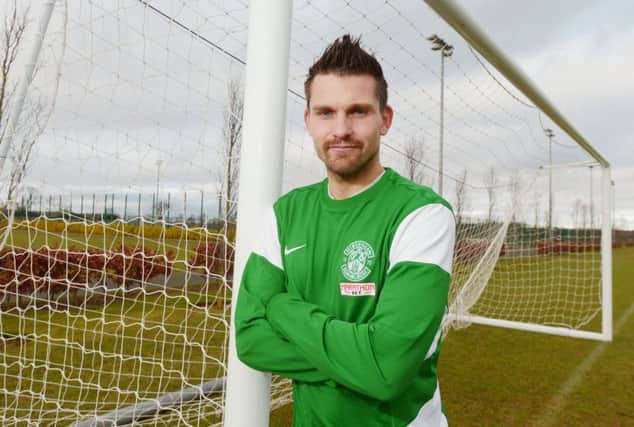 Tomas Cerny was understudy to Mark Oxley at Easter Road in the second half of the past season. Picture: Phil Wilkinson