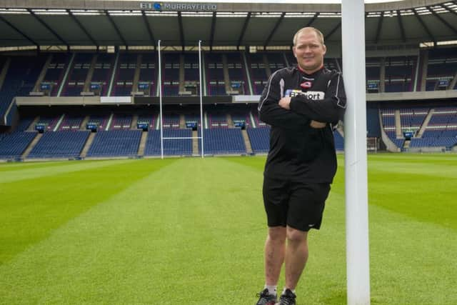 Edinburgh Rugby's  WP Nel. Picture: TSPL