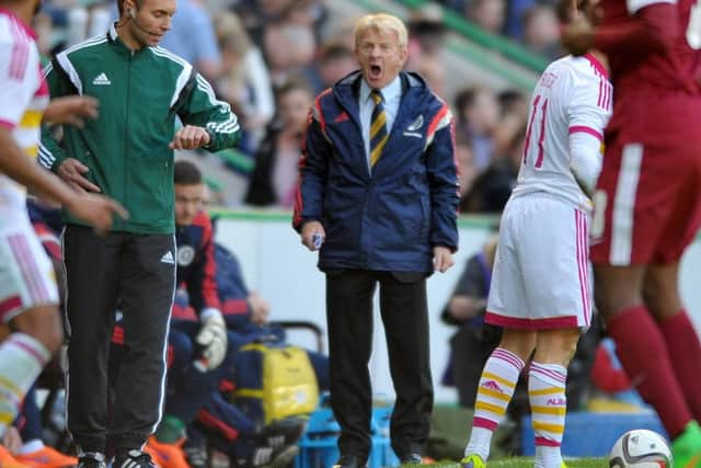 Scotland manager Gordon Strachan. Picture: Jane Barlow