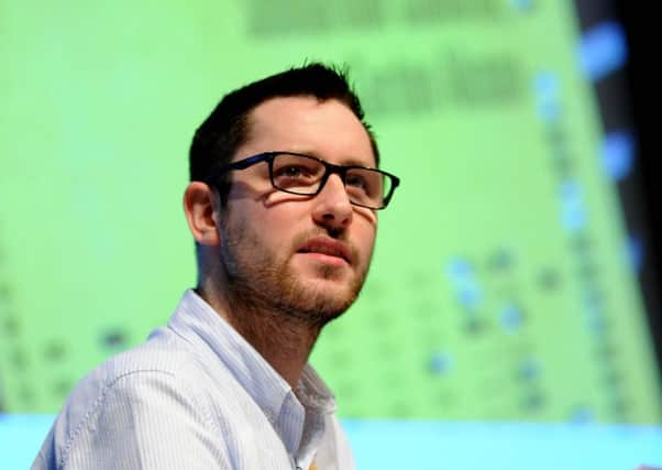 Motor neurone disease campaigner Gordon Aikman. Picture: Lisa Ferguson