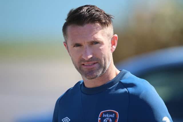 Republic of Ireland's Robbie Keane. Picture: PA