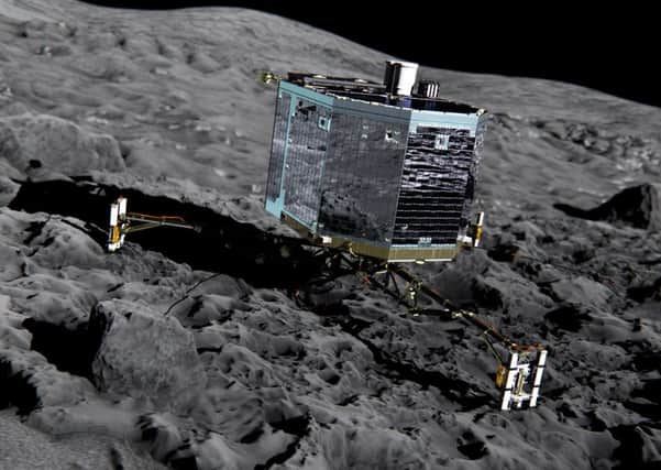 The European Space Agency's Philae comet lander. AFP/Getty Images