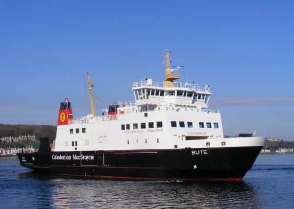 RMT union said Calmac staff feel caught in the crossfire under current situation. Picture: Craig Borland