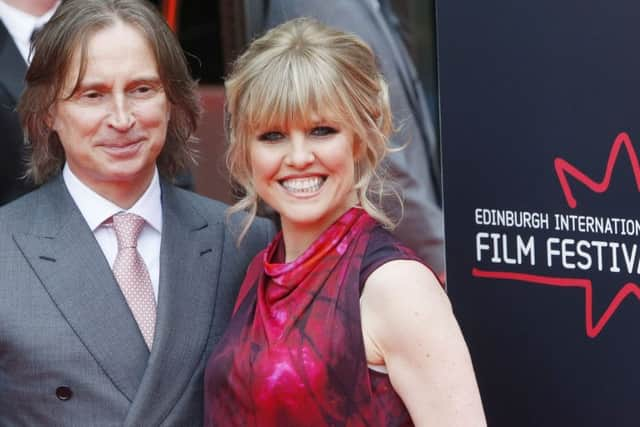 Robert Carlyle and Ashley Jensen arriving for the screening of The Legend of Barney Thomson on the opening night of the Edinburgh International Film Festival. Picture: PA