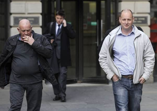 Charles Owenson (left) and James Costello were sentenced yesterday.