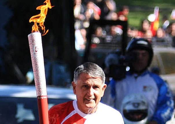 Ronald William Clarke MBE, runner, businessman and politician. Picture: Getty